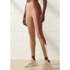 Abercrombie & Fitch YPB sculptLUX 7/8-Length Willow Color-block Leggings Size CA